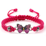 Bracelet à breloque de papillon