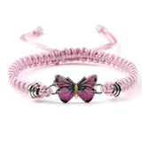 Bracelet à breloque de papillon