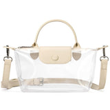 Sac à main en PVC transparent
