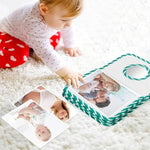 Mon Premier Album Photo de Bébé avec Miroir Incassable