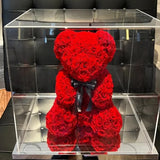 fleur cadeau ours rose