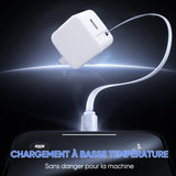 Chargeur à cordon amovible autonome