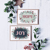 Cartes de Noël colorées