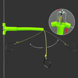 Hameçons de pêche en tandem anti-enchevêtrement avec organisateur