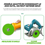 Disque de broyage de dalles rocheuses