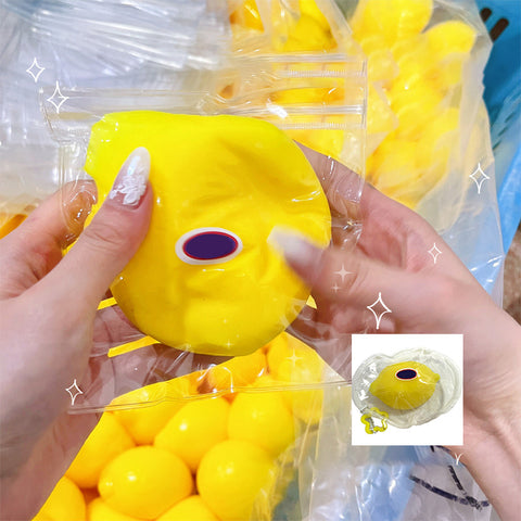 Jouets Squishy au citron anti-stress