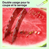 Clip pastèque en acier inoxydable