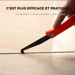 Outils spéciaux pour nettoyer les joints de briques