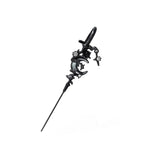 Boucles d'oreilles diamant avec étoile et lune