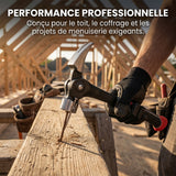 Sakerplus Outil Marteau à Griffe Magnétique Multifonctionnel
