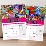Retour aux années 80 - Calendrier mural 2025