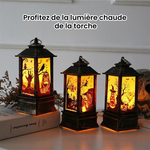 Lampe à flamme de simulation d'Halloween