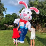 Costume de lapin gonflable de Pâques
