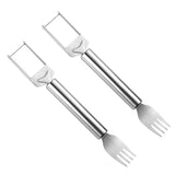 Tenedor de Sandía de Acero Inoxidable