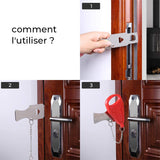 Serrure de Porte Portable