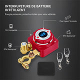 Kit de coupe-batterie à commande à distance