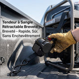 Sangles d'arrimage rétractables
