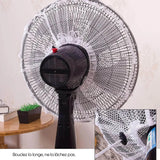 Cache-poussière anti-pincement du ventilateur