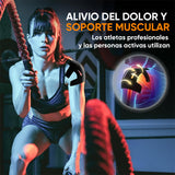 Cinta kinesiológica para aliviar el dolor de hombro