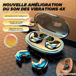 Oreillettes Bluetooth à conduction osseuse pour le sommeil