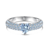 Bague diamantée Love