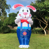 Costume de lapin gonflable de Pâques