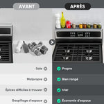 Tablette magnétique en silicone pour cuisinière