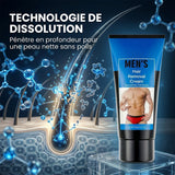 Crème dépilatoire pour hommes