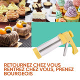 Kit presse à biscuits en acier inoxydable