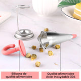 Infuseur à thé en acier inoxydable parapluie