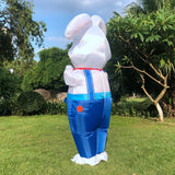 Costume de lapin gonflable de Pâques