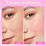Bâton de fard à joues à teinte gélifiée multi-usages