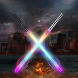 Sabre laser d'entraînement à couleur changeante