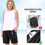Pantalon de plage en soie Ice