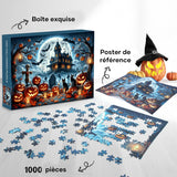 Puzzle de la maison hantée à la citrouille