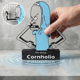 Porte-rouleau de papier toilette style dessin animé