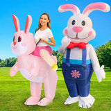 Costume de lapin gonflable de Pâques