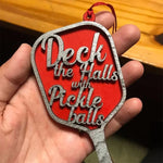 Décoration Pickleball en bois