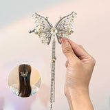 Pince à cheveux en forme de papillon Bellflower