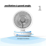 Ventilateur de Bureau Pliable