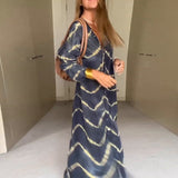 Robe Ample à Col en V