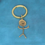 Pendentif porte-clés Doodle amusant