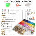 Kit de fabrication de bracelets en perles d'argile