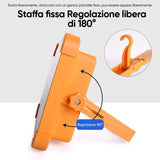 Lumière extérieure solaire portative