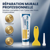 Kit de Réparation de Cloisons Sèches Efficace avec Grattoir