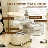 Organisateur de bureau rotatif à 360°