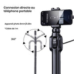 Borescope articulé à deux voies