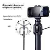 Borescope articulé à deux voies