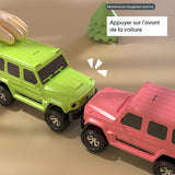 Jouet de Voiture transformable 2 en 1 avec collision