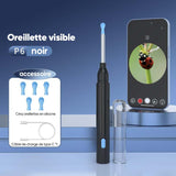 Kit d'épilation des oreilles avec caméra HD